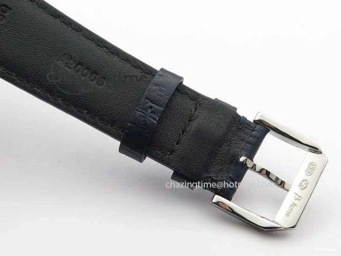 MIROTIME 1227 ZeroBulk Portuguese IW5444 SS Blue Dial On Blue Leather Strap A 7255